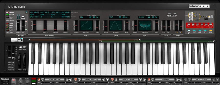 Cherry Audio Ensoniq ESQ‑1