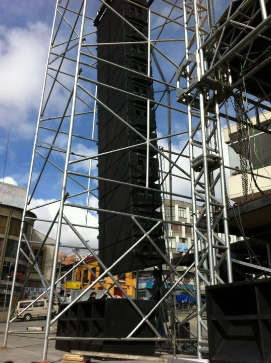 Angulos, Altura, Tiros de Arrays... : PA iniciación | Hispasonic