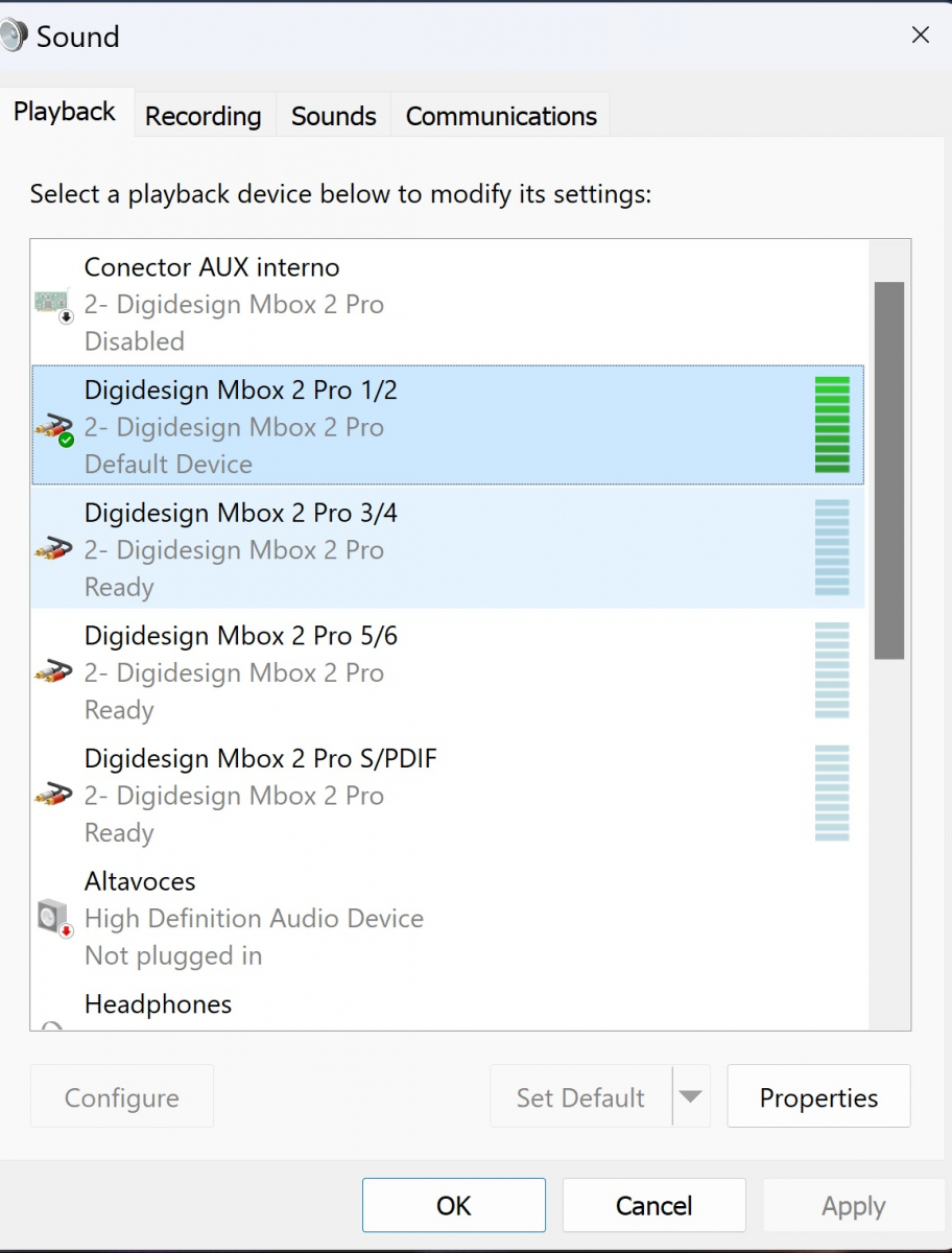 MBOX 2 PRO en Windows 10 y 11 con tarjeta Firewire PCIe x1 Drivers UEFI