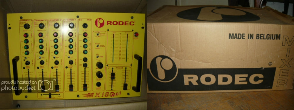 Rodec MX180 Lmited Edition 50周年記念DJミキサー RODEC DJ