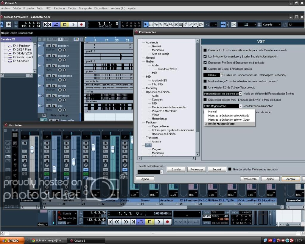 cubase 5 reason rewire