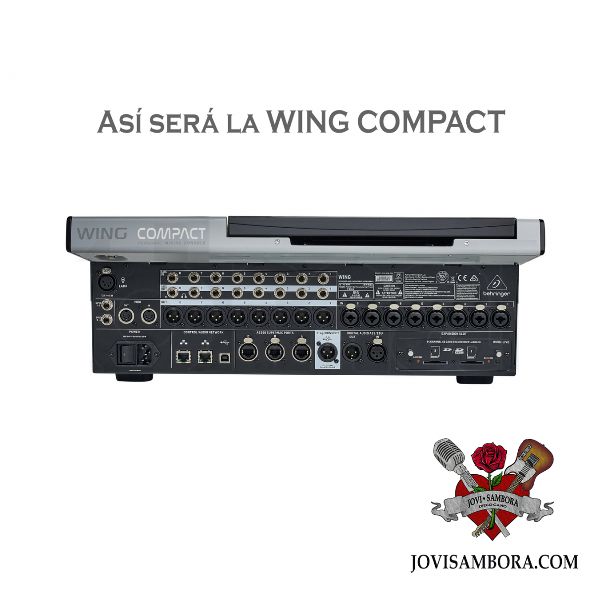 Behringer Wing PA profesional Hispasonic