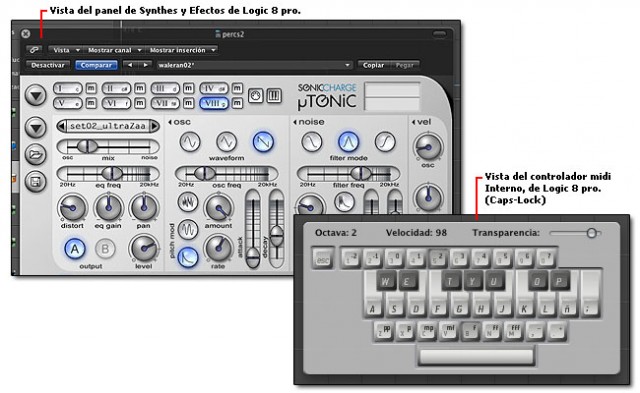 Controlador y Panel