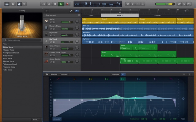 garageband for mac export audio formats