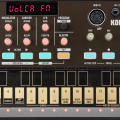 Korg Volca FM más cerca