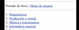 Versión para móviles de los Foros Hispasonic