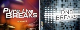 Colecciones de loops Pure Live Breaks Vol. 2y DNB Breaks