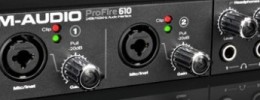 Nueva interfaz Firewire M-Audio ProFire 610
