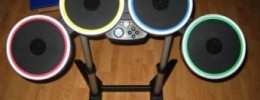La batería Rock Band convertida en controlador MIDI