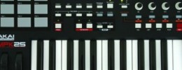 Nuevo teclado controlador AKAI MPK25 en el NAMM