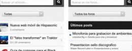 Nueva web móvil de Hispasonic