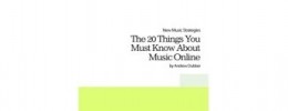 Veinte cosas que debes saber sobre la música online