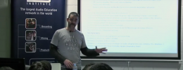 SAE Session de Jaume Fernández sobre sonido directo