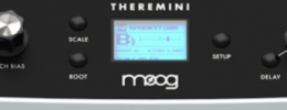 Dorit Chrysler acaricia el nuevo Moog Theremini