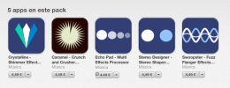 Packs de aplicaciones y MIDI sobre bluetooth para Garageband con iOS 8