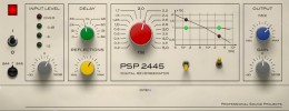 PSP 2445, una reverb digital vintage basada en EMT 244 y 245