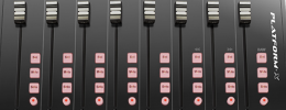 Icon Platform X, control DAW por módulos con 8 faders motorizados