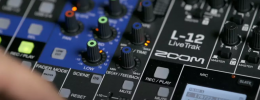 Zoom LiveTrak L-12 aúna mesa de mezclas, interfaz y grabadora