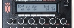 DoubleDrummer de Audiothingies, caja de ritmos retro con sinte y muestras
