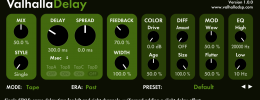 Plugin Lab: Valhalla Delay, un favorito entre los plugins de delay