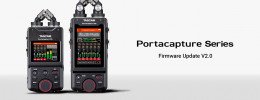 Tascam Portacapture X8 / X6 2.0 añade la app PocketStudio: un "Portastudio" en tu bolsillo