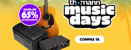 Thomann Music Days: refrescantes descuentos de hasta el 65% en más de 400 productos