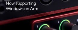 Focusrite anuncia drivers para Windows Arm