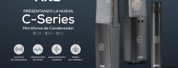 Nueva familia AKG C-Series: tres micrófonos accesibles para creadores y home studios