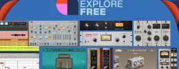 UAD Explore FREE: el paquete gratuito con 8 plugins y Luna DAW de Universal Audio