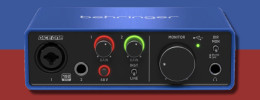 Behringer Dice 1U2, una interfaz de audio 2x2 económica con aires británicos