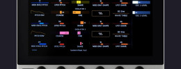 Electra One mk3, un controlador con pantalla de 8 pulgadas, RTP-MIDI y OSC por Ethernet