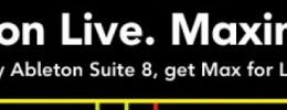 Max for Live gratis con Ableton Suite 8 y nuevo sinte The Granulator