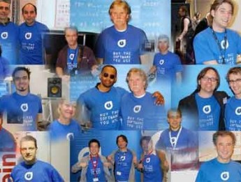 La antipiratería se viste de azul