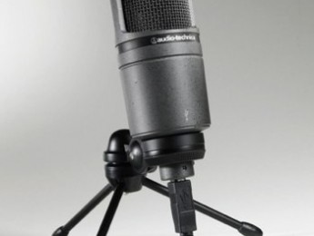 Micrófono de condensador Audio-Technica AT2020 USB