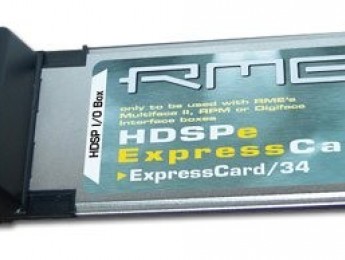 RME HDSPe ExpressCard en distribución