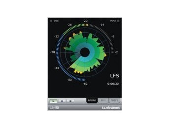 TC Electronic LM5 Loudness Radar Meter para Pro Tools HD