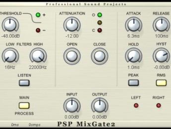 El nuevo PSP MixPack añade el plugin MixGate2