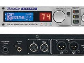 Procesador de armonía Digitech Vocalist Live Pro
