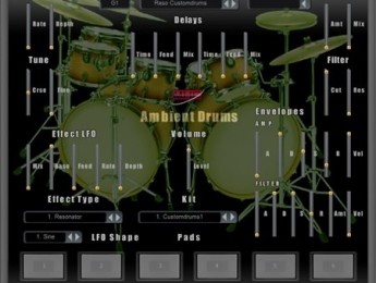 Plugin de baterías ambientales MHC Ambient Drums