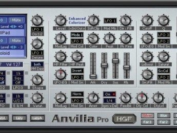 Sinte virtual Anvilia Pro con Enhanced Colorizer