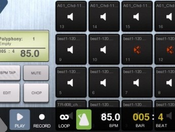 BeatMaker, un estudio musical para iPhone e iPod Touch