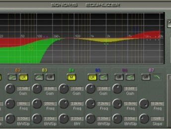 Sonoris Equalizer y Linear Phase Equalizer