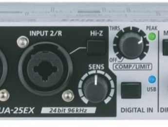 Interfaz de audio USB Edirol UA-25EX
