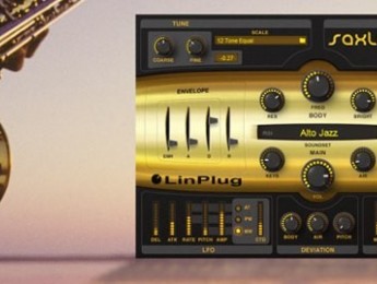 Sintetizador de saxofón LinPlug SaxLab 2