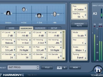 Actualización del plugin de armonización vocal Harmony4