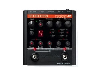Pedal armonizador para teclistas TC-Helicon Harmony-M