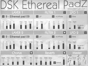 Sinte gratuito Ethereal Padz de DSK Music