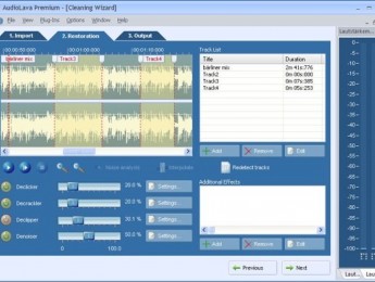 Software de restauración sonora AudioLava Premium