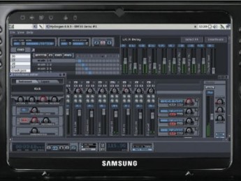 EnergyXT integrado con Indamixx en un Samsung Q1 Ultra