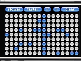 PacklSound1, una imitación del Tenori-On en el iPhone